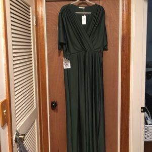 Koh Kohl’s dark green formal dress